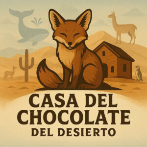 Logo de La casa de chocolate del desierto